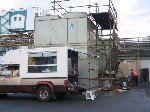 Industrial cooling tower engineering work