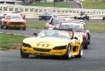 Yellow Chevron Cypher racing