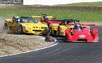 Chevron racing cars at Taupō